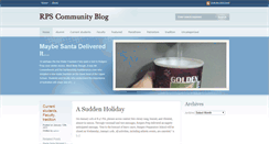 Desktop Screenshot of communityblog.argorps.com